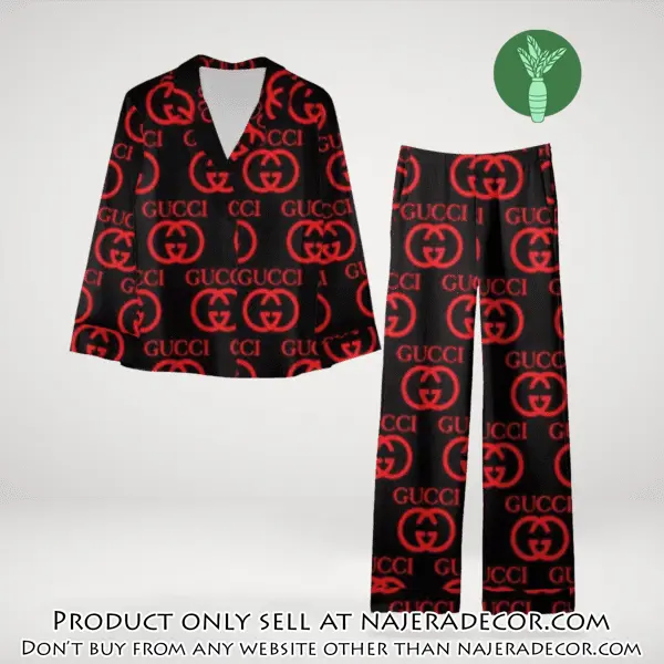 Trending luxury gc satin pajama set pjs1063 njr3811473